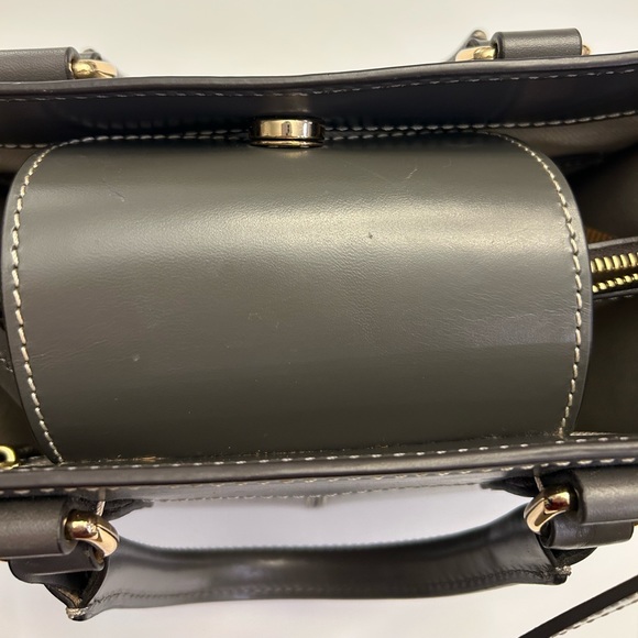 Dooney & Bourke Jayne Satchel- Gray - Picture 4 of 9